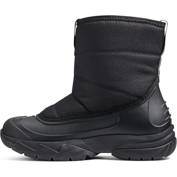 BASS OUTDOOR Women's Pull-on Boots Snow, Rain Or Cold Weather Hiking Size 6 BLK - Picture 3 of 6